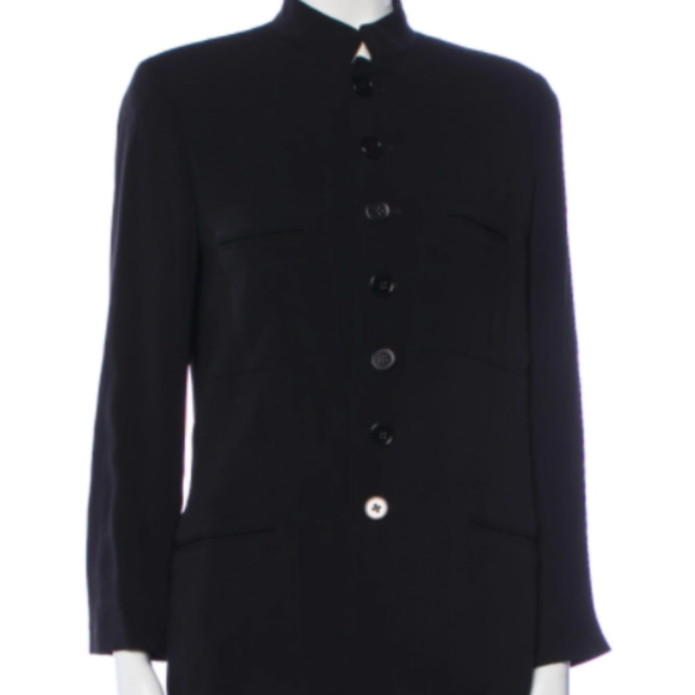 Ralph Lauren Purple Label Silk Utility Jacket